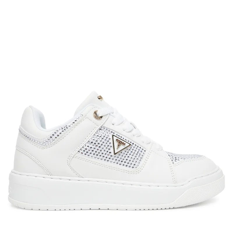 Αθλητικά Guess FLTDL2 LEA12 Λευκό