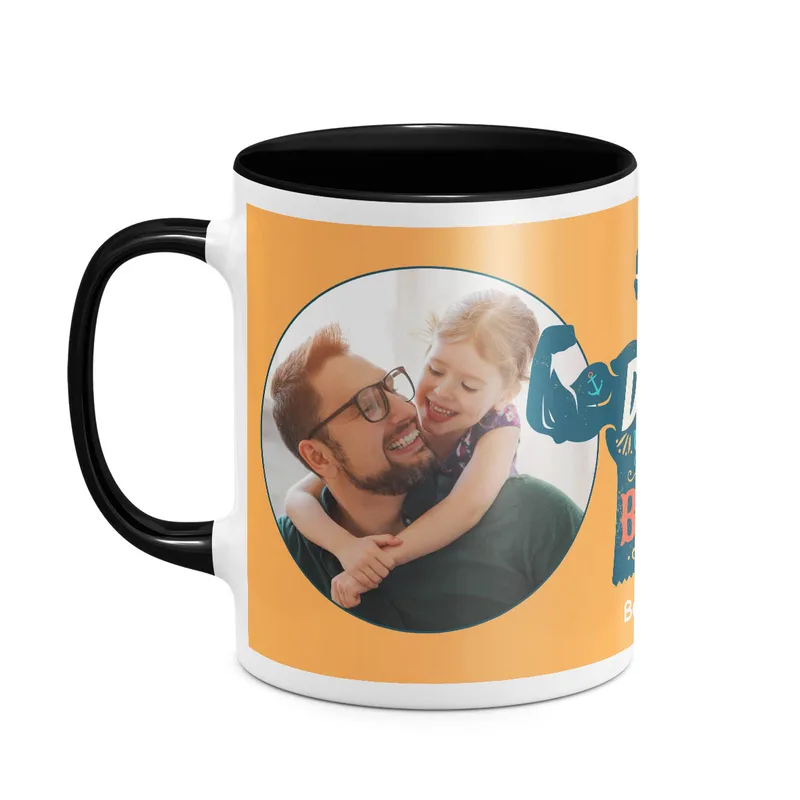 Strong Dad - Κούπα - Μαύρο - Μαγική