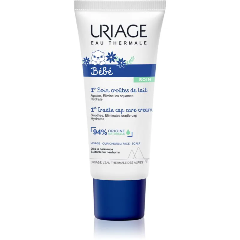 Uriage Bébé 1st Cradle Cap Care Cream καταπραϋντική κρέμα 40 ml