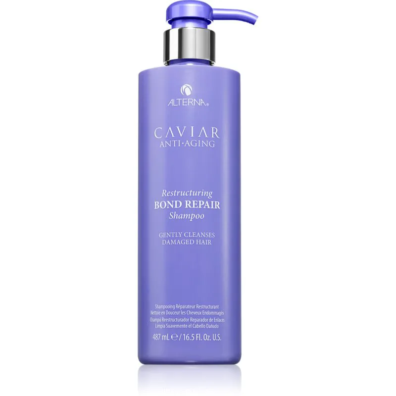 Alterna Caviar Anti-Aging Restructuring Bond Repair αποκαταστατικό σαμπουάν για αδύναμα μαλλιά 487 ml