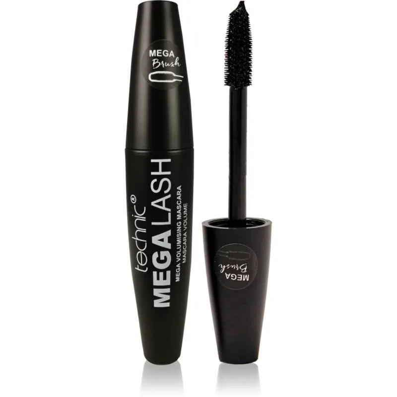 Technic Cosmetics Mega Lash μακράς διαρκείας μάσκαρα για όγκο 14 ml