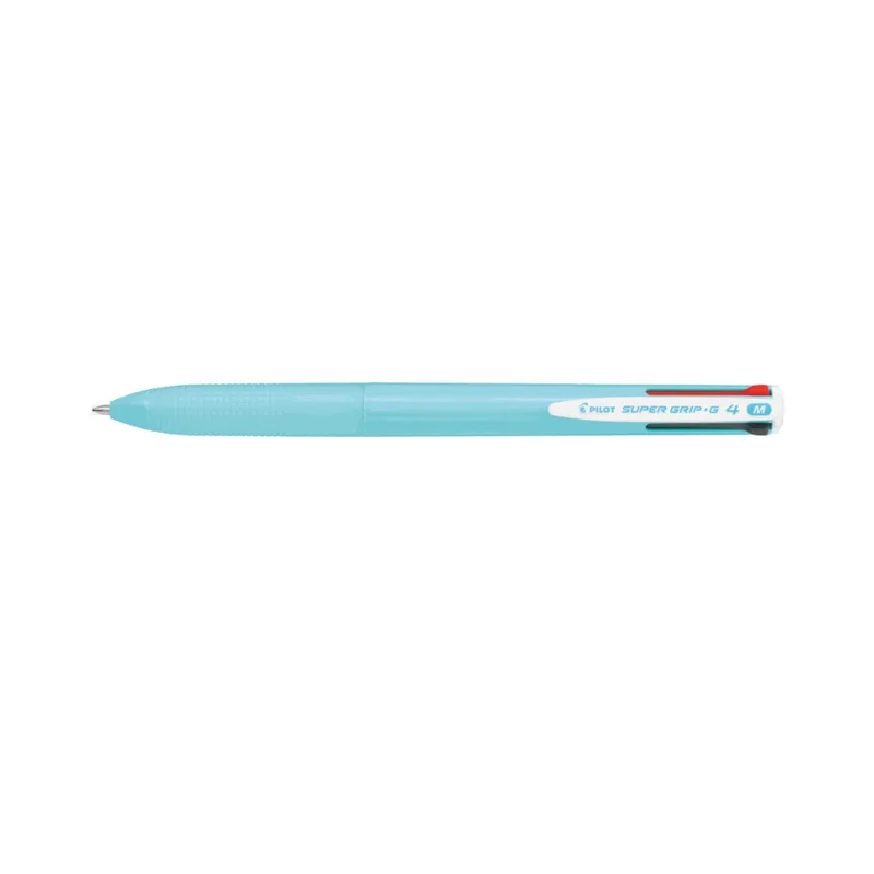 Στυλό Διαρκείας Pilot Super Grip G4 1.0mm Medium 4Χρωμο Γαλάζιο