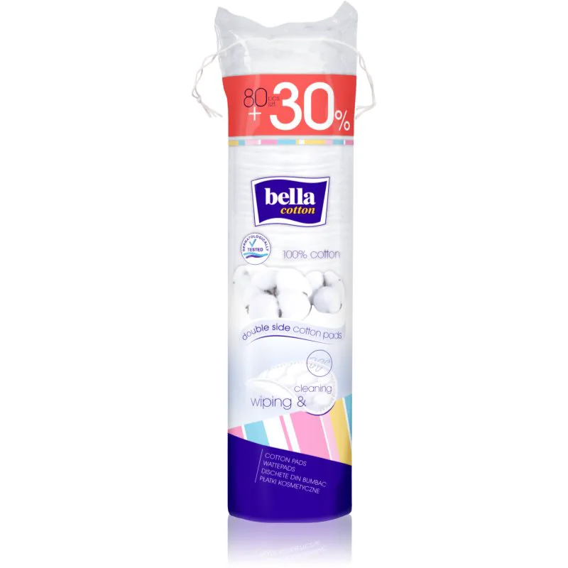 BELLA Cotton δίσκοι για ντεμακιγιάζ 80 τμχ