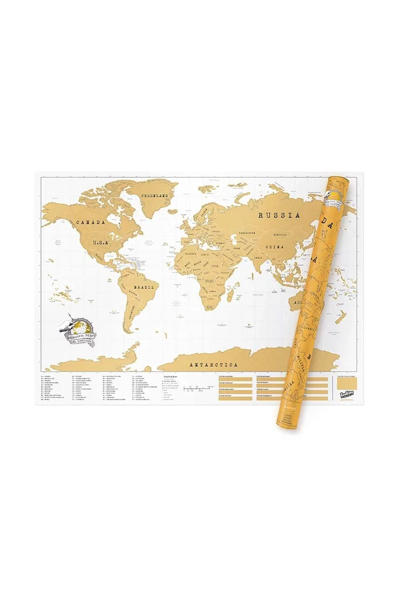 Χάρτης-ξυστό Luckies of London Scratch Map® - Original