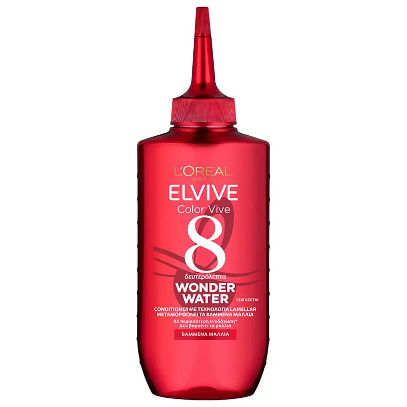 L'Oreal Paris Elvive Color Vive Wonder Water Conditioner για Βαμμένα Μαλλιά που Προσφέρει 8 Φορές Περισσότερη Ενυδάτωση 200ml