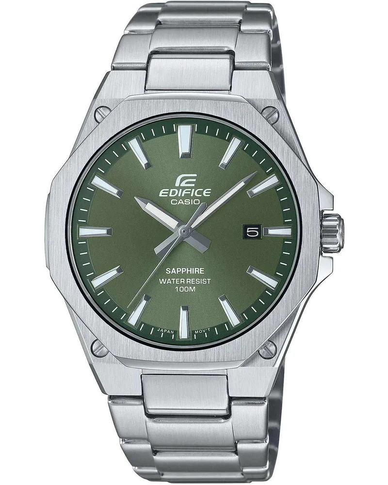 CASIO Edifice - EFR-S108D-3AVUEF Silver case with Stainless Steel Bracelet