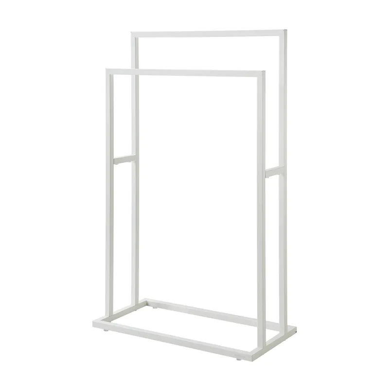 Κρεμάστρα Επιδαπέδια Μεταλλική Λευκή 48x24x78,5εκ. Carre Sealskin 800257 (Υλικό: Μεταλλικό, Χρώμα: Λευκό) - sealskin - sl-800257