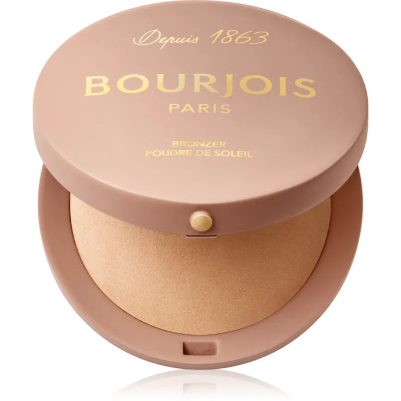 Bourjois Maxi Round Pot Bronzer μπρόνζερ απόχρωση 001 Light Medium 7 γρ