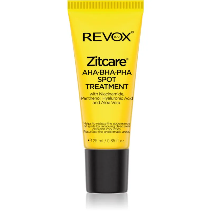 Revox B77 Zitcare AHA BHA PHA Spot Treatment τοπική φροντίδα κατά της ακμής 25 ml
