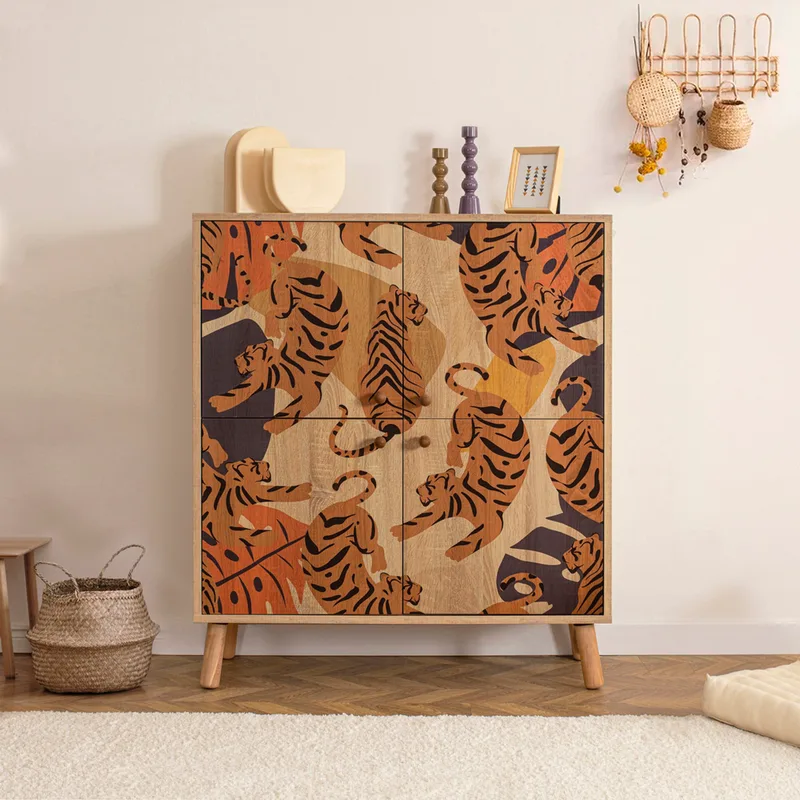 Ντουλάπι Πολλαπλών Χρήσεων Multilux Tigris 869Vel4523 (95x111x36 cm)