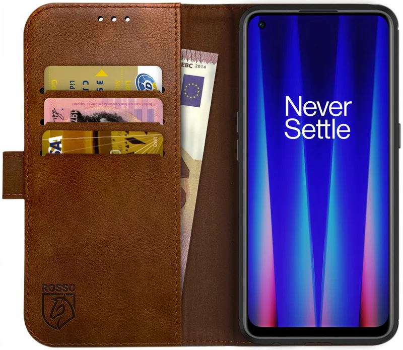 Κόκκινο Element PU Θήκη Πορτοφόλι OnePlus Nord CE 2 5G - Brown (8719246353710)