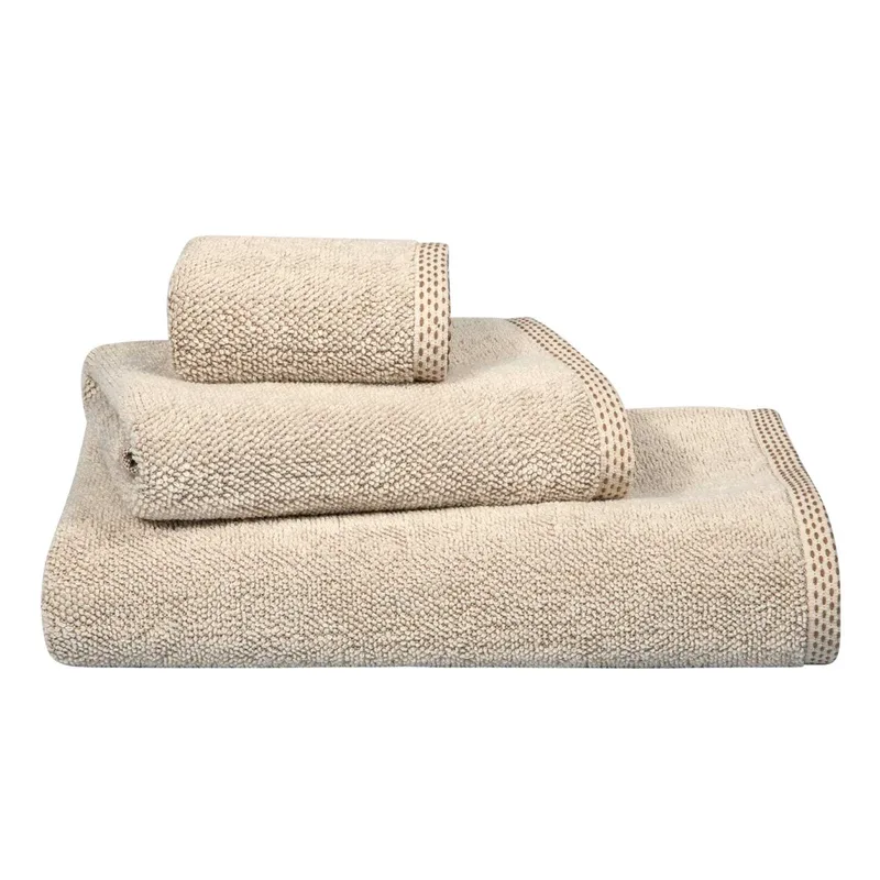 Πετσέτες Μπάνιου (Σετ 3τμχ) Greenwich Polo Club Cozy 4127 Taupe 450gsm