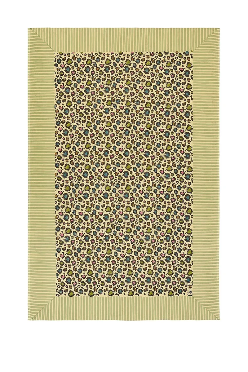 Βαμβακερό κάλυμμα Doing Goods Disco Leopard 220 x 140 cm