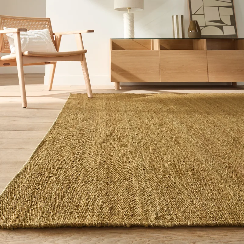 Χαλί από γιούτα και βαμβάκι 120x170 cm Μ120xΠ170cm