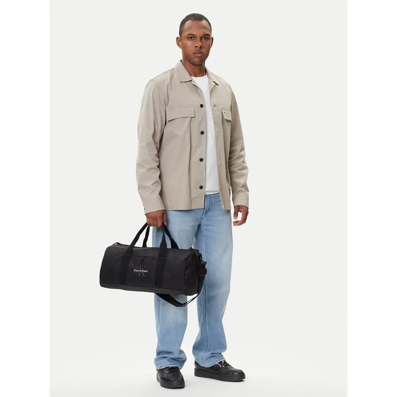 Σάκος Calvin Klein Bold Weekender LV04D3115G Μαύρο