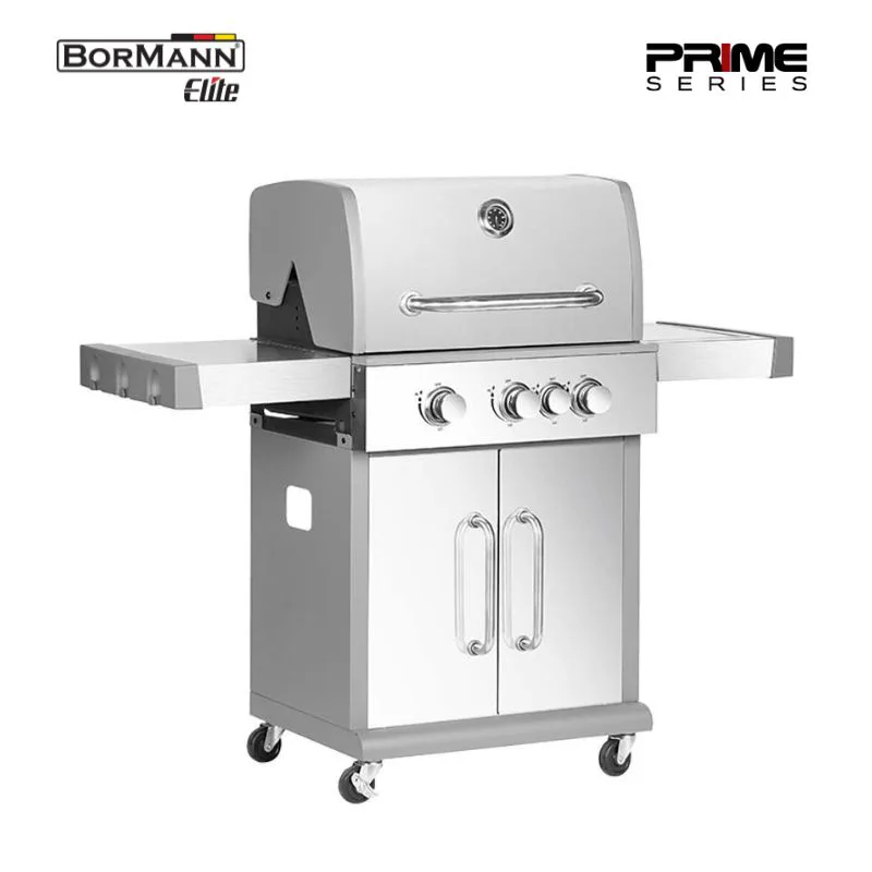 BORMANN Elite BBQ5040 Ψησταριά Υγραερίου Prime 3+1 Εστιών Luxury Type 033103