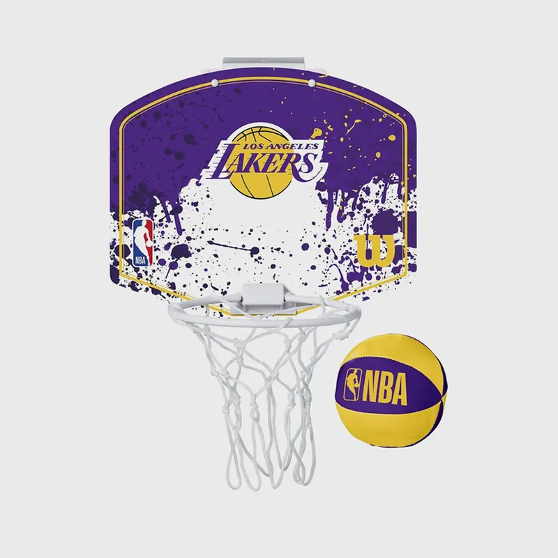 Wilson NBA Los Angeles Lakers Mini Μπασκέτα (9000124504_3451)