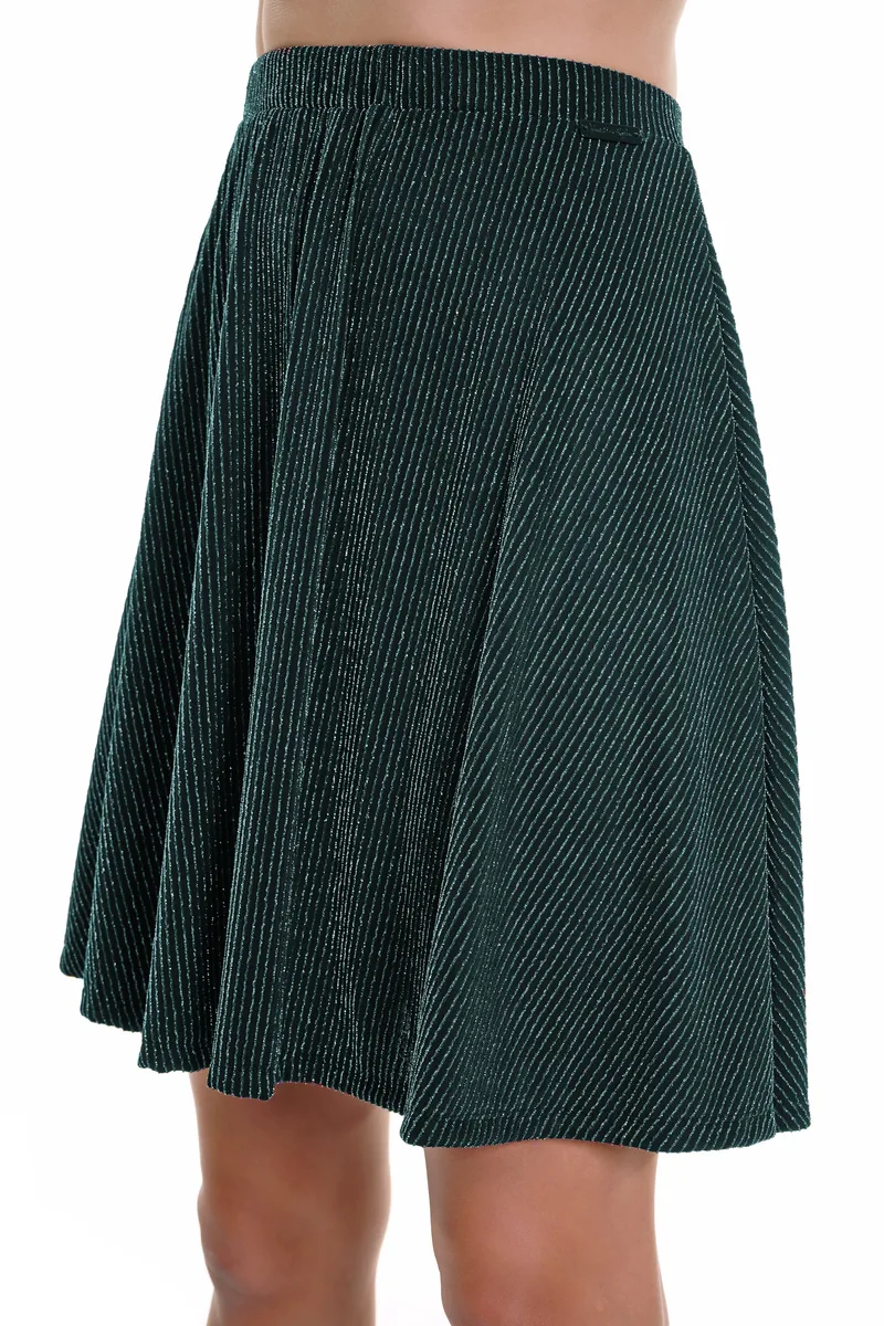 Φούστα Kendal + Kylie Mixed Text KKW3705003-EMERALD Γυναικείο