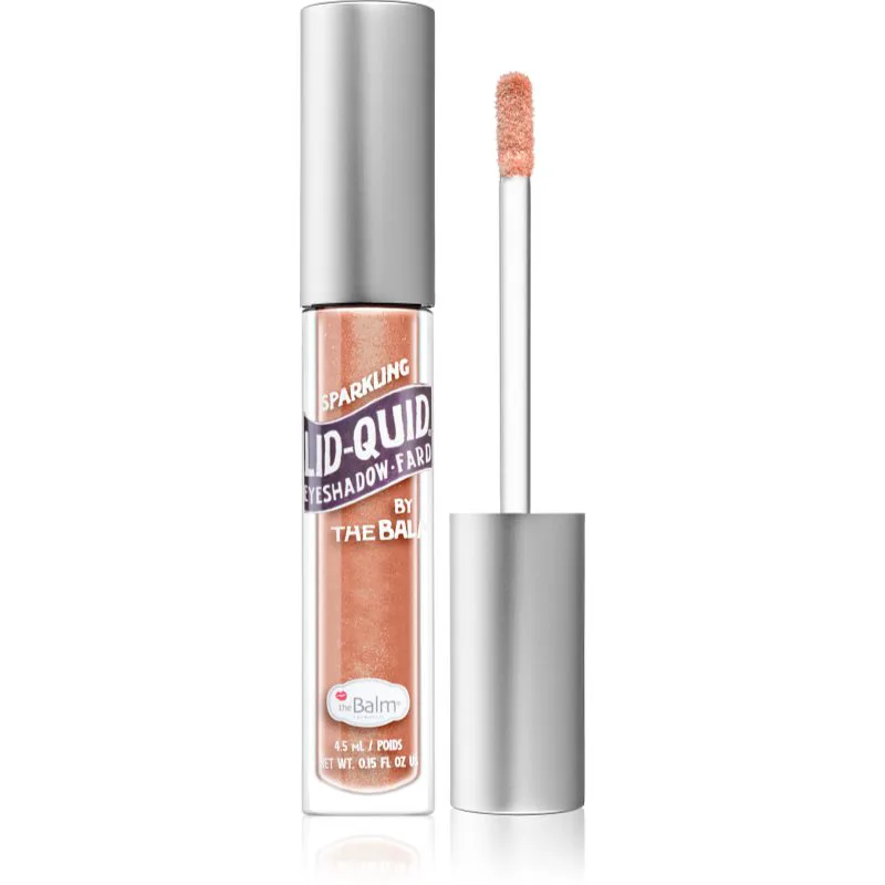theBalm Lid-Quid Υγρή γκλίτερ σκιά ματιών απόχρωση Bellini 4,5 ml