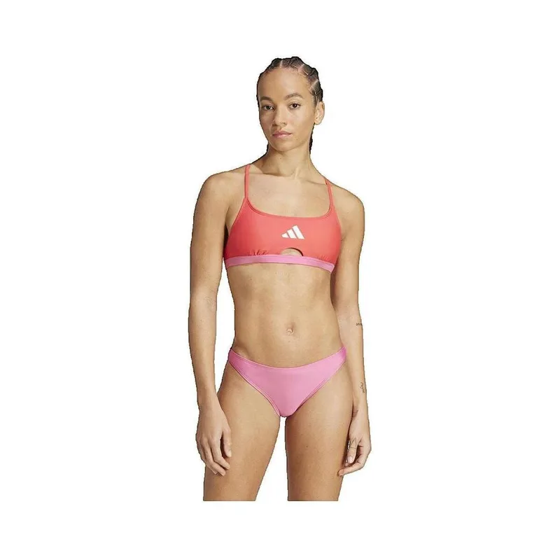 Μαγιό Μπικίνι adidas Maillot de bain 2 pièces colorblock rose