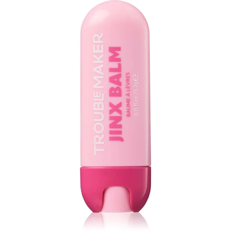 Trouble Maker Jinx Balm ενυδατικό βάλσαμο για τα χείλη απόχρωση Flow Ροζ 4 γρ