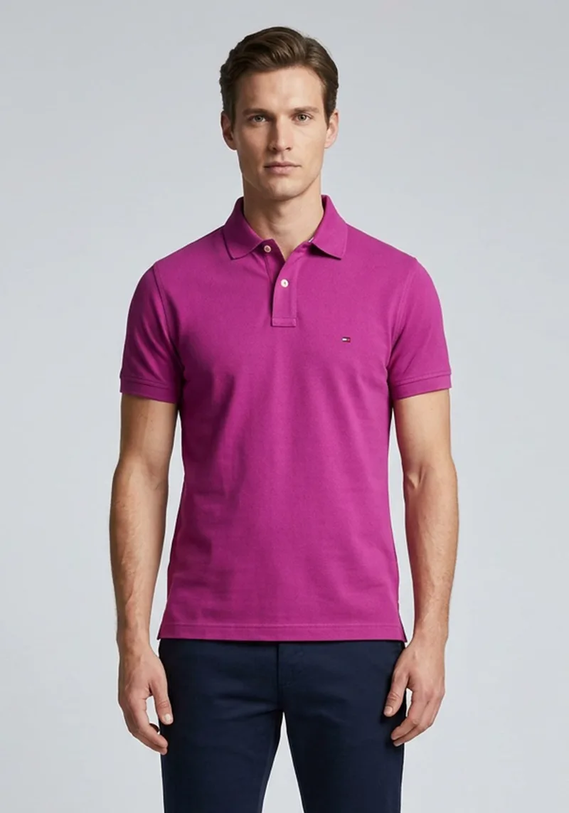 Tommy Hilfiger Μπλούζα Polo - 0853522057 0475032 669 Ροζ