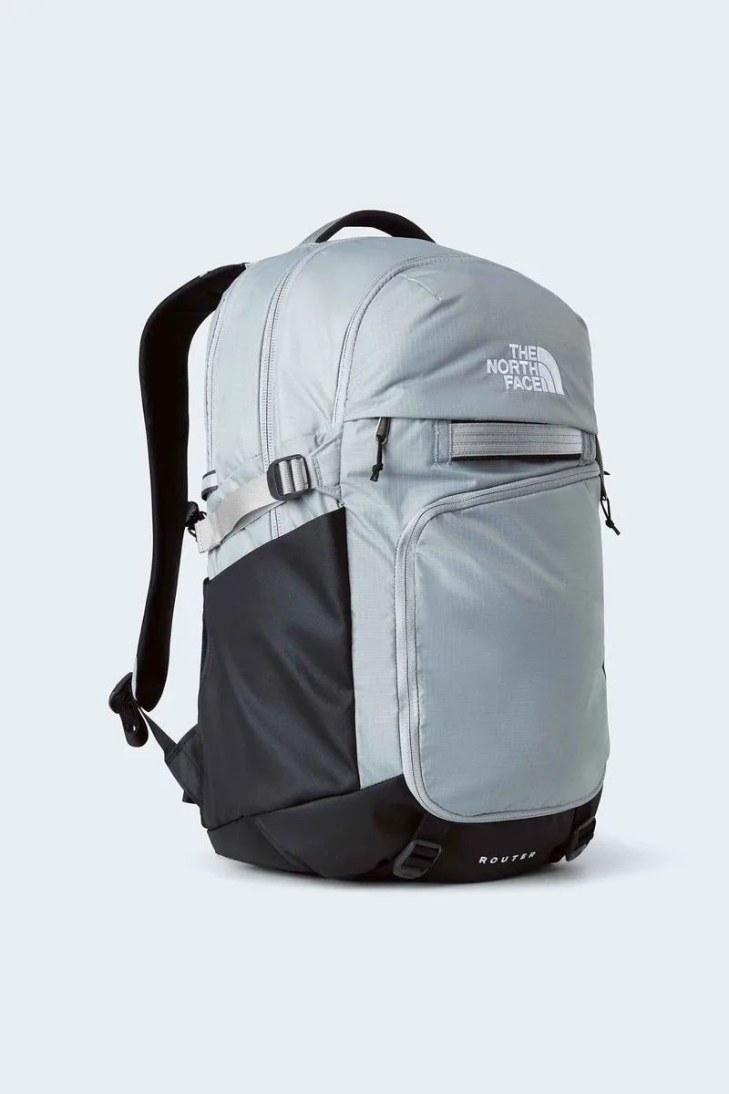 The North Face unisex backpack "Router" - NF0A52SF4S71 Γκρι Γαλάζιο