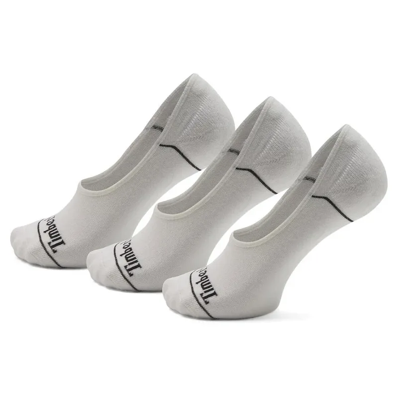 Timberland Ανδρικές Κάλτσες 3 Pack Bowden Liner Socks TB0A6B9F-100 Λευκό