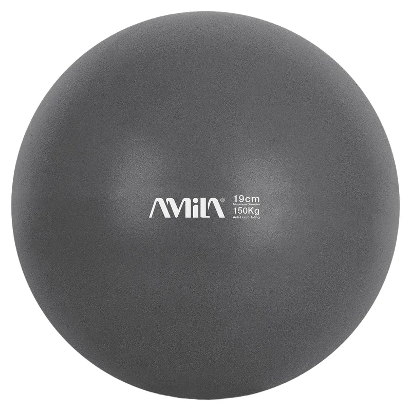 Μπάλα Pilates (Bulk) 19cm Μαύρη