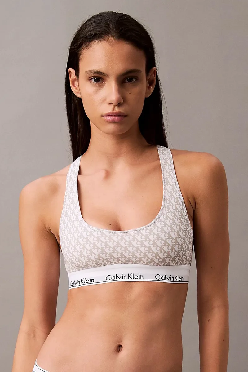 Calvin Klein γυναικείο μπουστάκι Bralette Icon Cotton Modal-0000F3785E-VPR