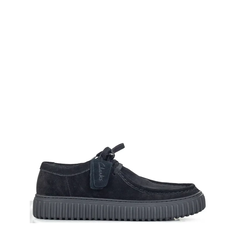 Δετά ανδρικά Clarks Μαύρο 26172019 Torhill Lo 261