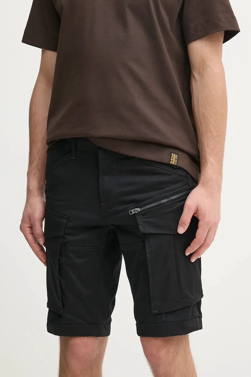 G-Star σορτς cargo Ανδρικά από βαμβάκι με ελαστάν Rovic zip regular