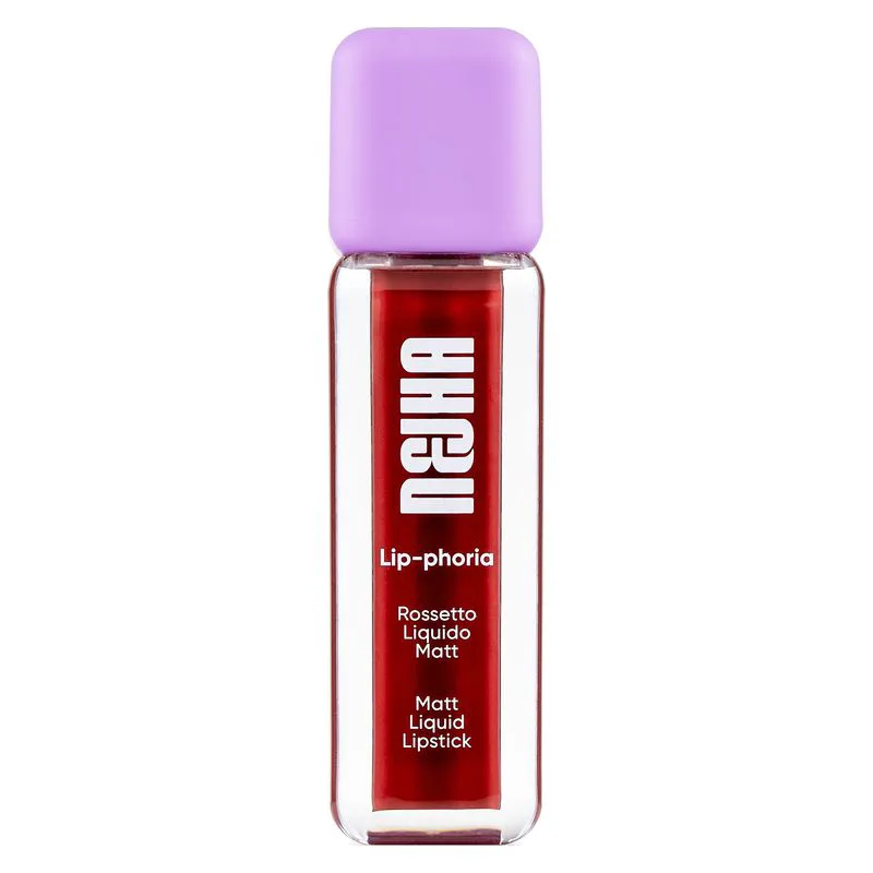 Nejha Lip-Phoria – Matte Liquid Lipstick 08 - Cherry 4.5 ml