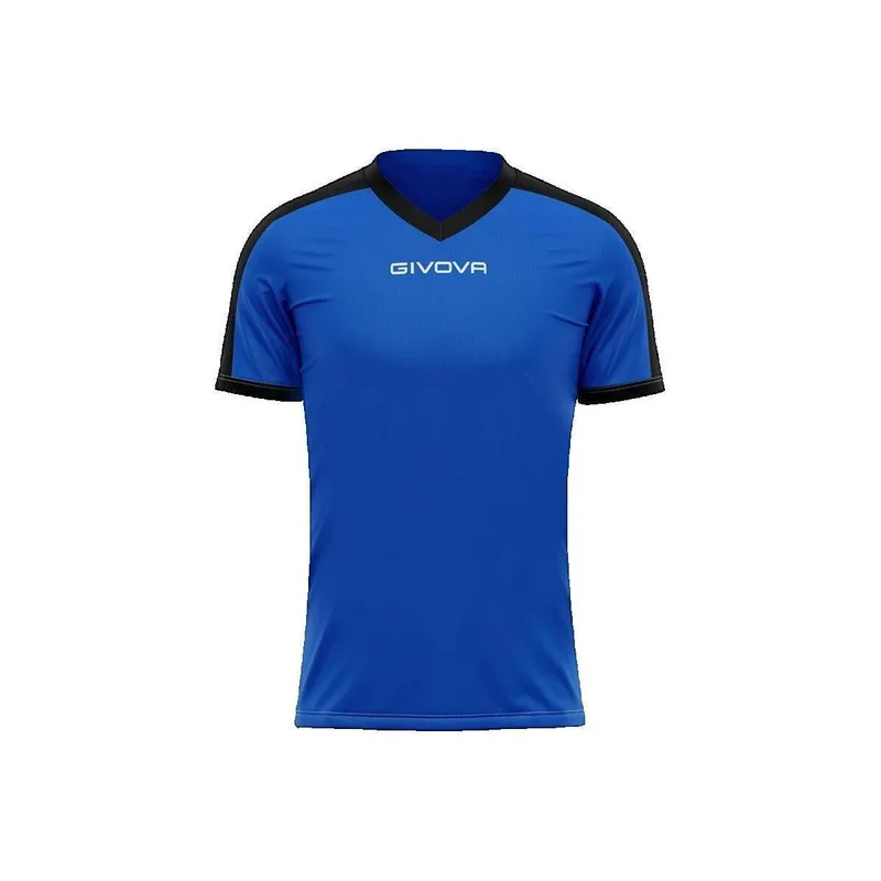 T-shirt με κοντά μανίκια Givova T-shirt Revolution Bleu Enfant