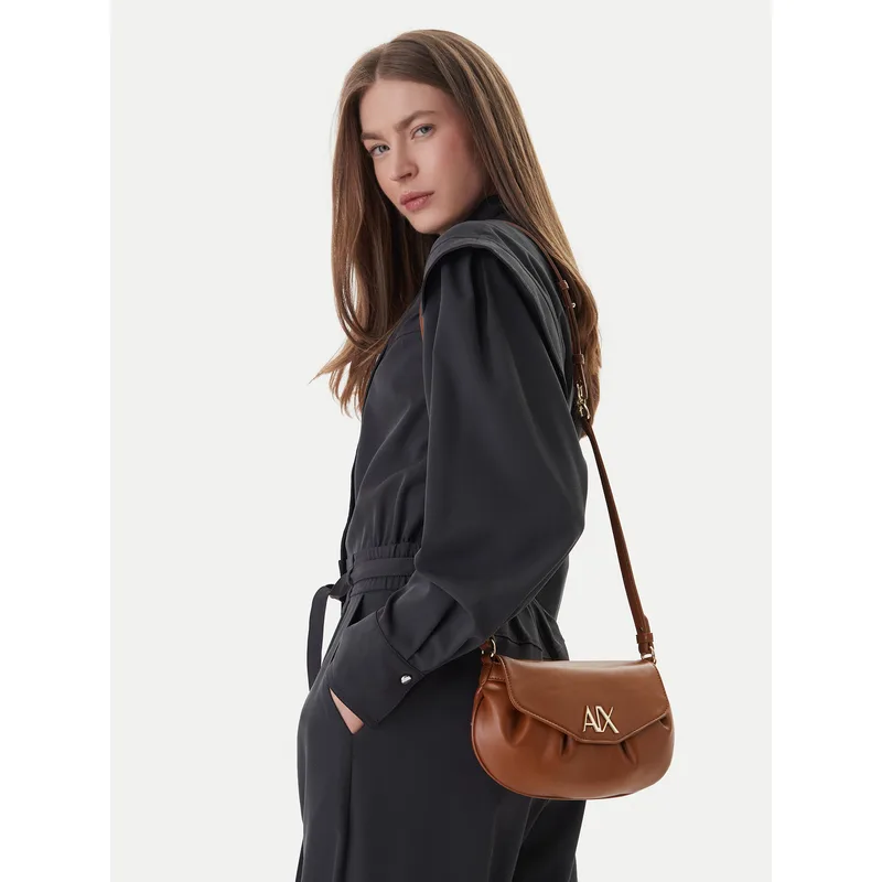 Τσάντα Armani Exchange XW002164 AF19894 U6123 Καφέ