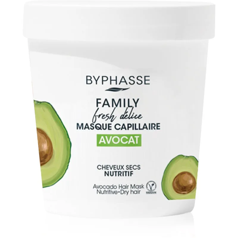 BYPHASSE Avocat μάσκα μαλλιών 250 ml