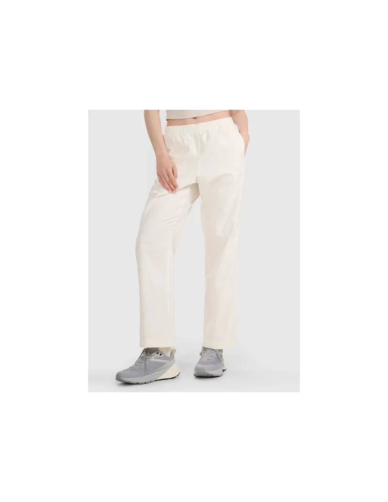 Women's casual trousers 4F 4FRSS25TTROF144811S