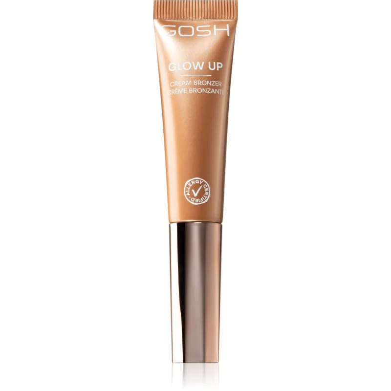 GOSH COPENHAGEN Glow Up κρεμώδες λαμπρυντικό απόχρωση 002 Bronze 14 ml