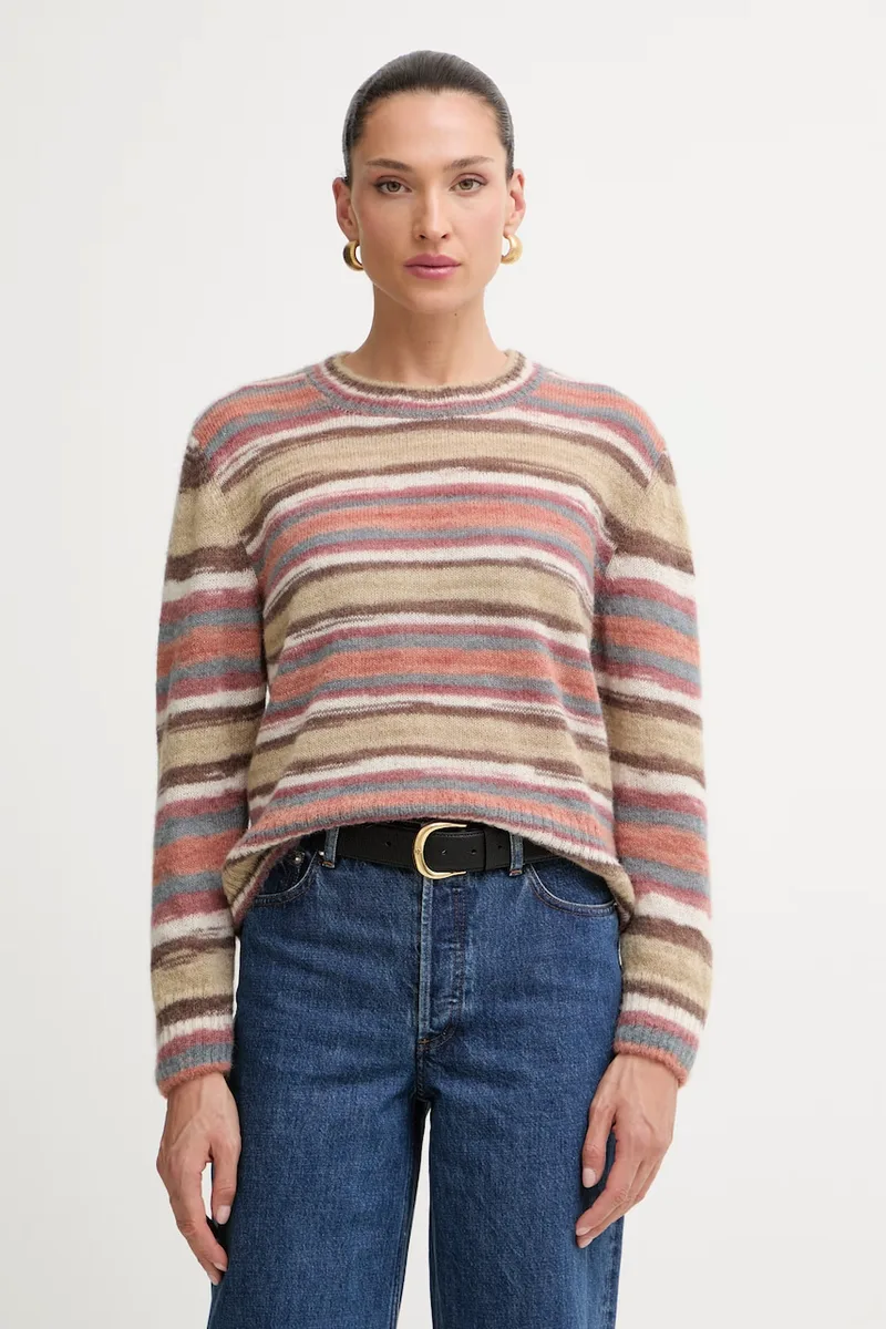 A.P.C. πουλόβερ γυναικείο με μαλλί pull gabby