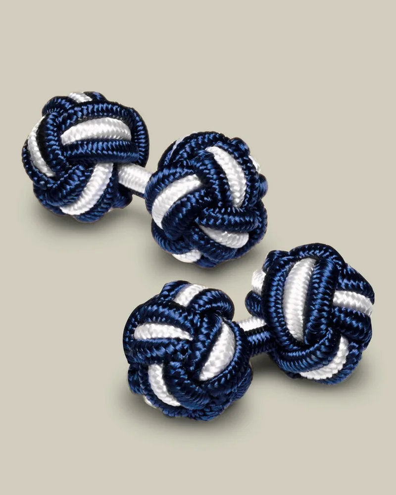 Charles Tyrwhitt Ανδρικά Μανικετόκουμπα Knot Με Ελαστική Κατασκευή