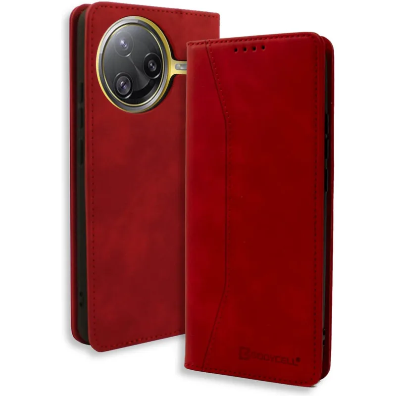 Θήκη Xiaomi Poco F7 Ultra Bodycell Book Case Πορτοφόλι - Red (5206015082313)