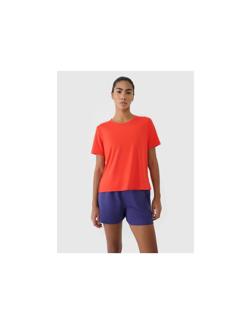 Women's oversize quickdrying training Tshirt 4F 4FRSS25TFTSF123662S