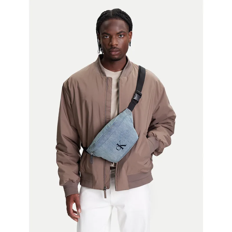Τσαντάκι Μέσης Calvin Klein Ckj Denim Waistbag LV04G3149G Γαλάζιο