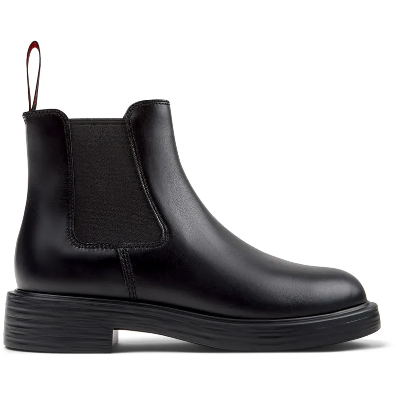 CAMPER Dean - Μποτάκια Για Γυναικεία - Μαύρο, Μέγεθος 39, Smooth leather