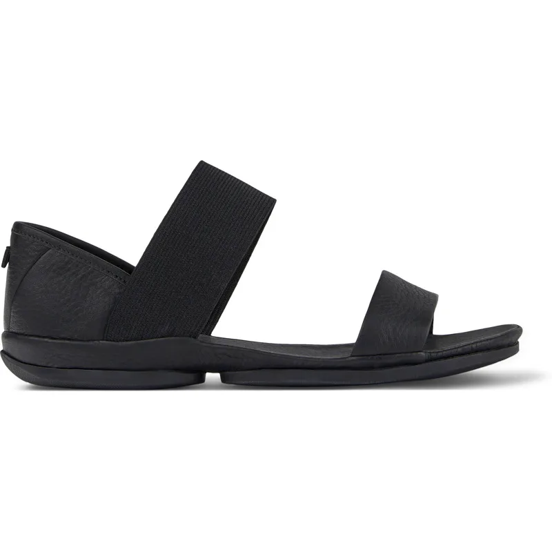 CAMPER Right - Πέδιλα Για Γυναικεία - Μαύρο, Μέγεθος 39, Smooth leather