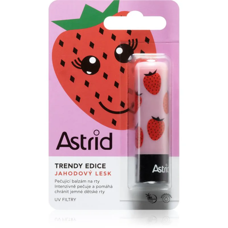 Astrid Lip Care Βάλσαμο για χείλη με γεύση φράουλας για παιδιά 4.8 γρ