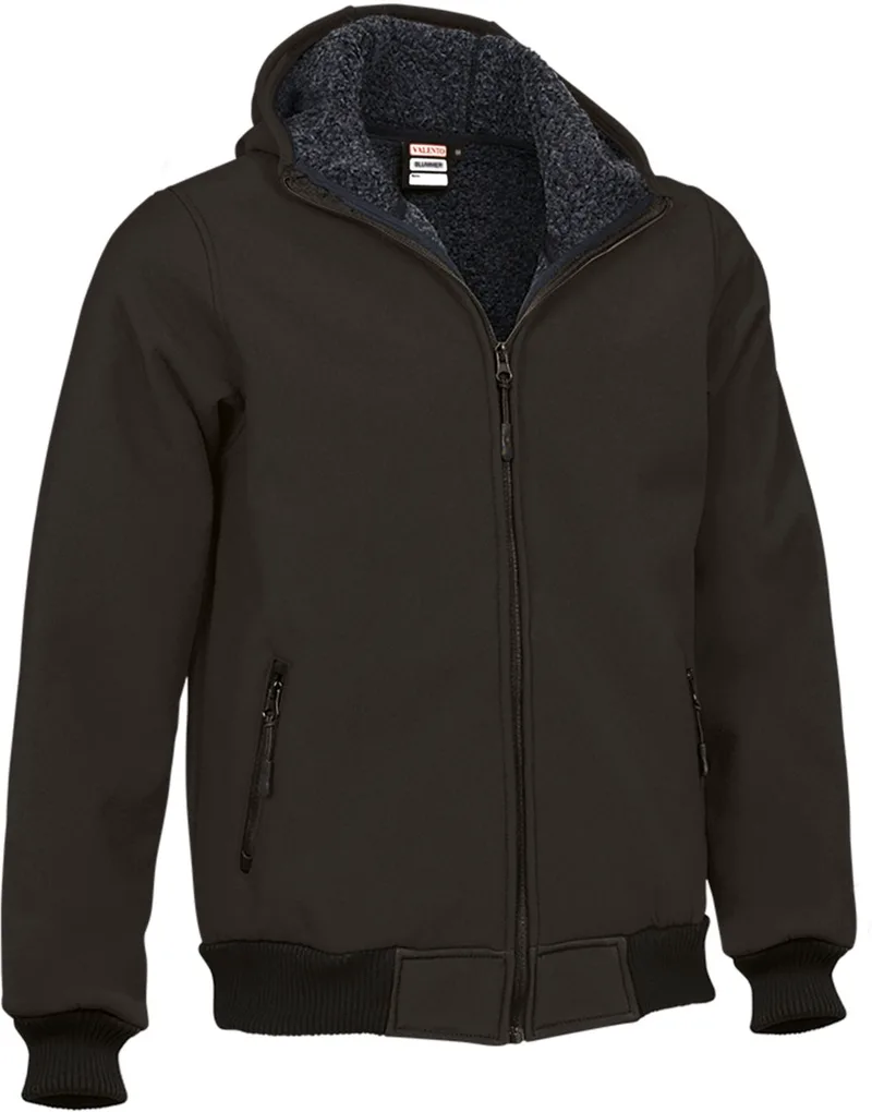 Μπουφάν Softshell BLUMMER Valento CQVABLUNG_kids Black