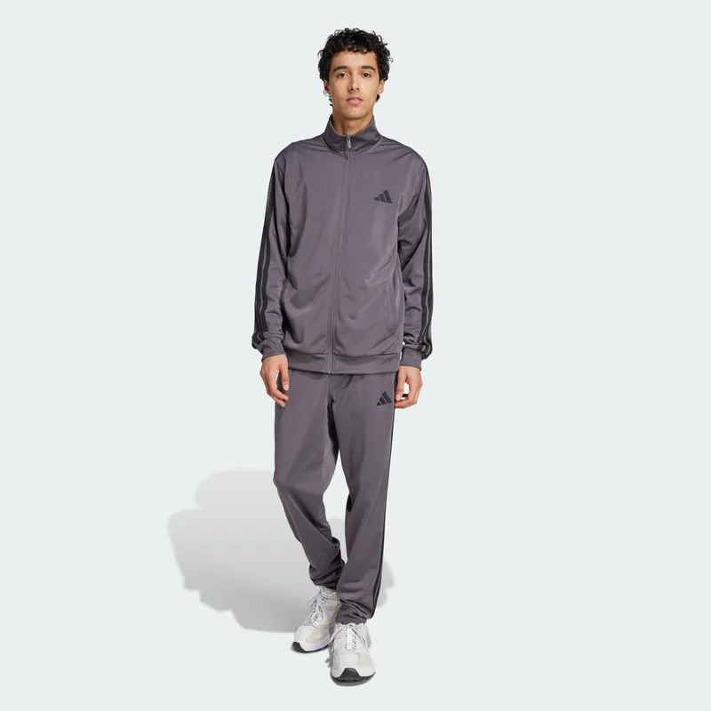 adidas Sportswear Basic 3-Stripes Tricot Ανδρικό Σετ Φόρμας (9000227364_81859)