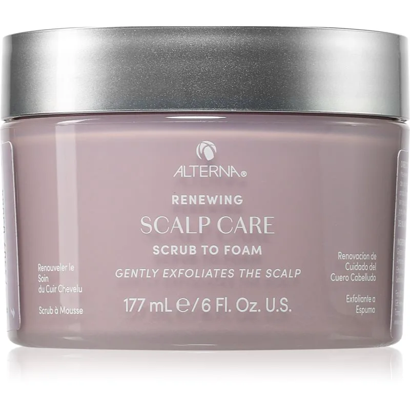 Alterna Scalp Care Scrub To Foam σαμπουάν απολέπισης με καταπραϋντική δράση 177 ml