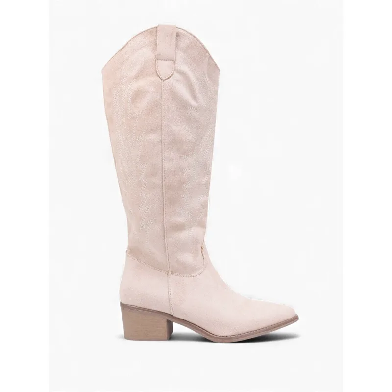 Μπότες με τακούνι La Modeuse 77204_P182887